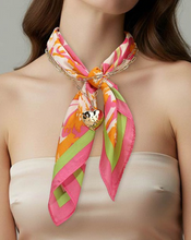 Load image into Gallery viewer, Scarf & Chain & Heart Charm Necklace