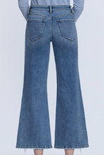 Load image into Gallery viewer, Mid-Rise Crop Vintage Flare Jeans
