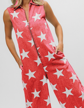 Load image into Gallery viewer, Red & White Star Jumper