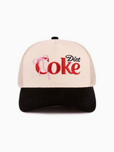 Load image into Gallery viewer, Diet Coke Bow Mesh Snapback Hat
