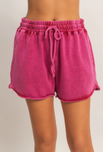 Load image into Gallery viewer, Dark Red Comfy Shorts