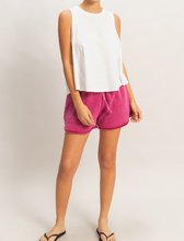 Load image into Gallery viewer, Dark Red Comfy Shorts