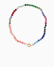 Load image into Gallery viewer, Stone Glass Mixed Colored Beads Necklaces