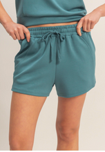 Load image into Gallery viewer, Teal Comfy Shorts