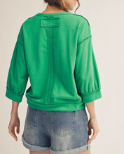 Load image into Gallery viewer, Kelly Green Pullover
