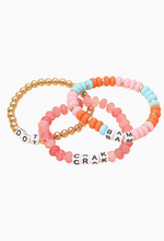 Load image into Gallery viewer, Bam Dot Crak Mahjong Bracelet Set