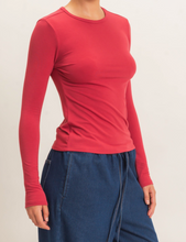 Load image into Gallery viewer, Red Long Sleeve Shirt
