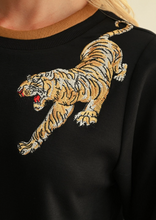 Load image into Gallery viewer, Tiger Spirit Embroidered Pullover