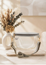 Load image into Gallery viewer, Studded Clear Game Day Crossbody Bag