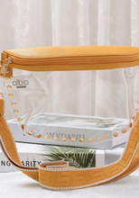 Load image into Gallery viewer, Studded Clear Game Day Crossbody Bag