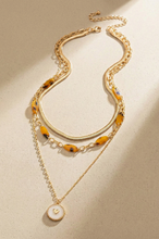 Load image into Gallery viewer, Tortoise Heart Layered Necklace