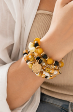 Load image into Gallery viewer, Golden Charm Bracelet Set