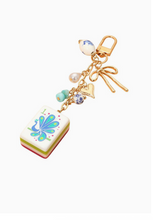 Load image into Gallery viewer, Mahjong Tile Charm Bag Charm