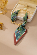 Load image into Gallery viewer, Horsebit Scarf Tie Bracelet
