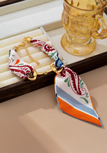 Load image into Gallery viewer, Horsebit Scarf Tie Bracelet
