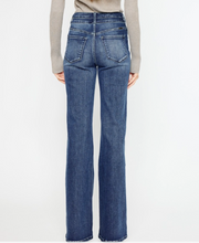 Load image into Gallery viewer, Dark Wide Flare Leg w/ Double Waistband