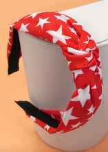 Load image into Gallery viewer, American USA Flag Theme Knot Headbands