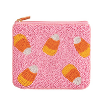 Load image into Gallery viewer, Halloween Beaded Zip Pouches