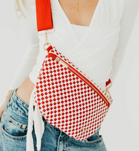 Load image into Gallery viewer, Woven Checker Sling Bags