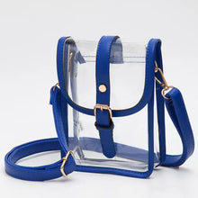 Load image into Gallery viewer, Clear Crossbody w Belt Buckle