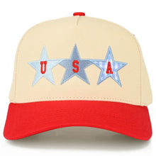 Load image into Gallery viewer, USA Star Trucker Hat