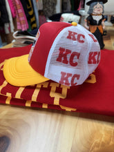 Load image into Gallery viewer, KC Mesh Trucker Hat w/ Kingdom Patch