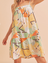 Load image into Gallery viewer, Yellow Colorful Sun Dress