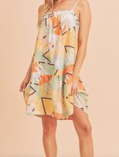 Load image into Gallery viewer, Yellow Colorful Sun Dress