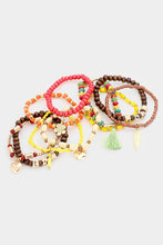 Load image into Gallery viewer, Wood Bead Bracelet Set
