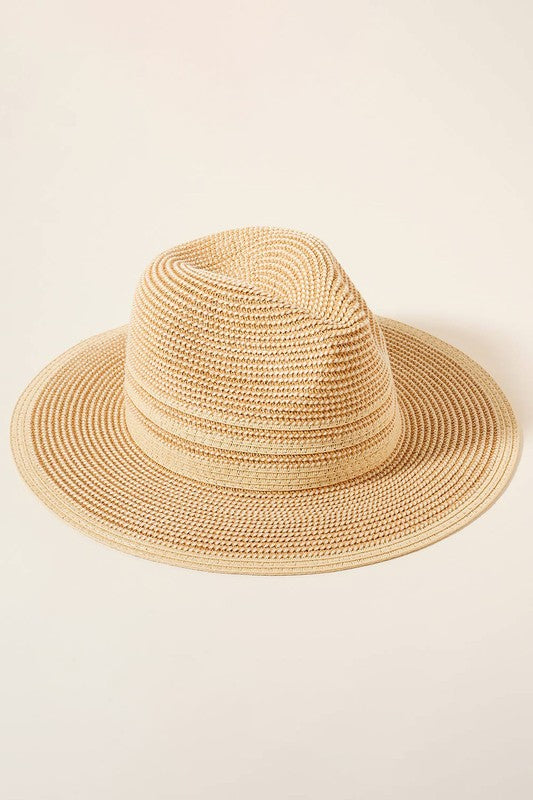 Stripe Straw Sun Hat