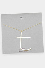 Load image into Gallery viewer, Lowercase Initial Necklaces
