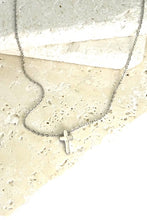 Load image into Gallery viewer, Petite Cross Necklace
