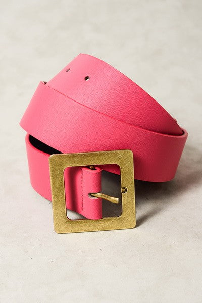 Square Buckle Belts