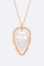 Load image into Gallery viewer, 2-Layered Arrowhead Pendant Necklace
