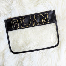 Load image into Gallery viewer, Varsity Letter Clear Pouches
