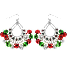 Load image into Gallery viewer, Teardrop Jingle Bell Earrings
