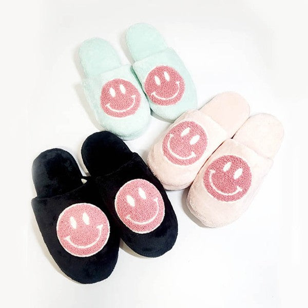 Smiley Face Slippers