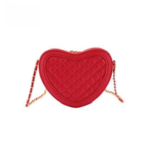 Load image into Gallery viewer, Red Heart Crossbody Bag/Purse
