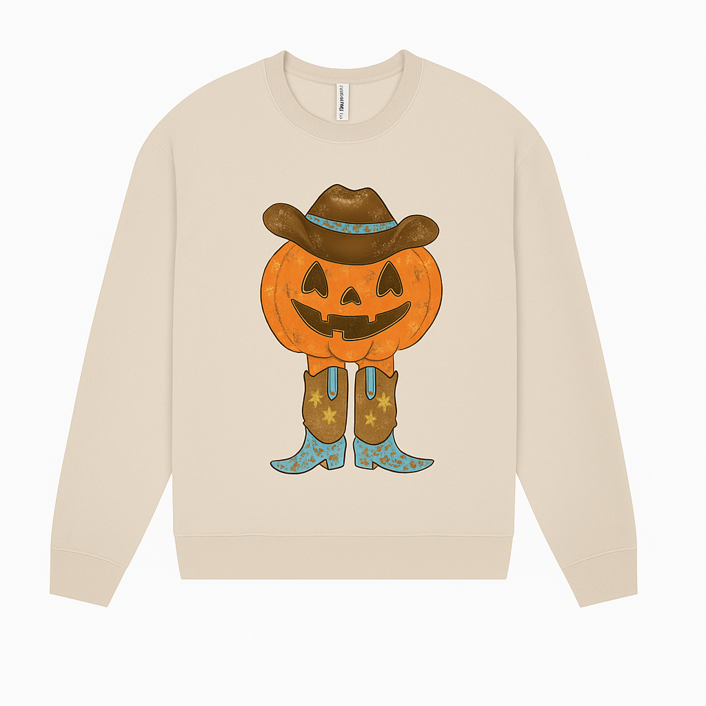Pumpkin Cowboy Sweatshirt