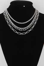 Load image into Gallery viewer, Multi-Twisted Chain Necklace
