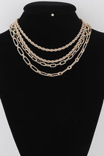 Load image into Gallery viewer, Multi-Twisted Chain Necklace
