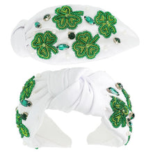 Load image into Gallery viewer, St. Patrick&#39;s Day Bead Seed Headbands
