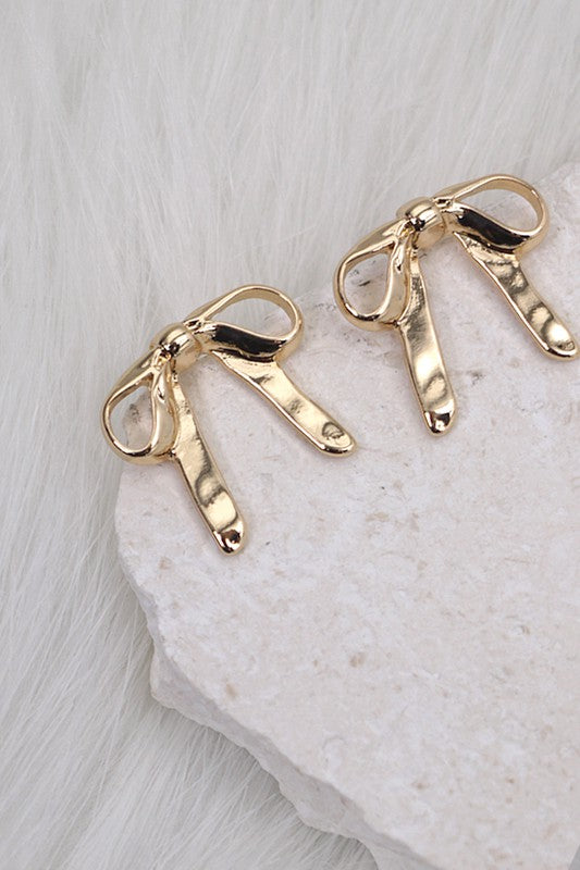 Bow Stud Earrings