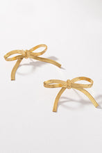 Load image into Gallery viewer, Bow Snake Chain Earrings
