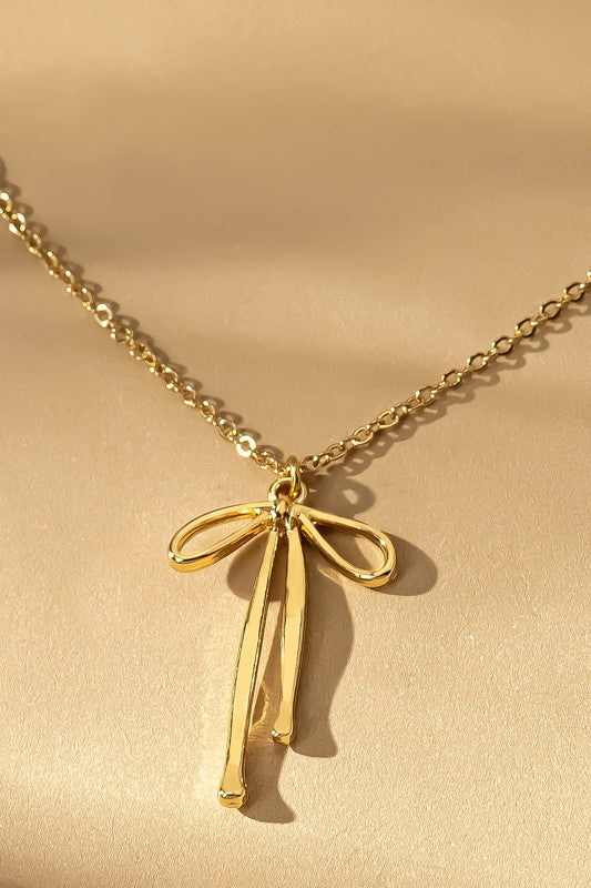 Bow Necklaces