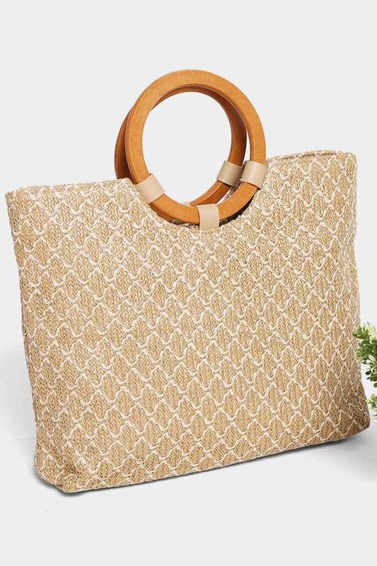 Straw Tote Bag