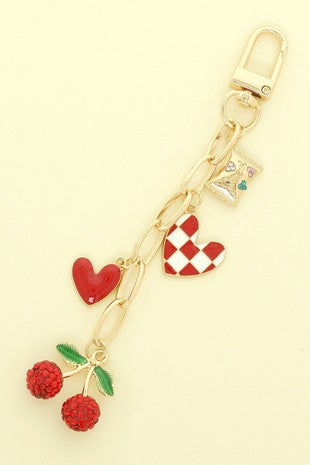 Cherry & Loe Theme Charm Bag Chain
