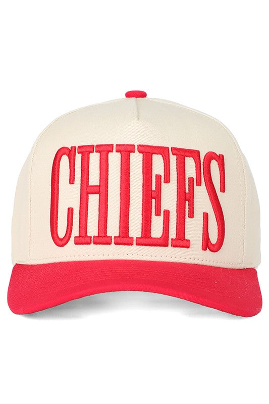 Chiefs Embroidered Trucker Hat