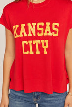 Load image into Gallery viewer, Red Kansas City Sleeveless Sweater
