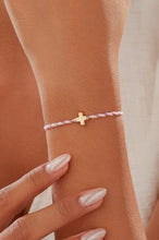 Load image into Gallery viewer, Cross Charm Braided Bracelet
